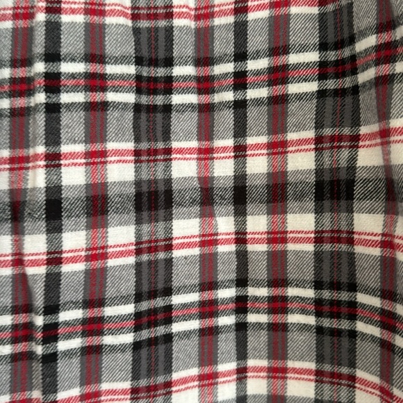 100% Cotton Flannel Plaid Chaps Mens M Shirt. Button down collar. Pocket. EUC. - Picture 5 of 7